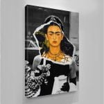Frida Working Kanvas Tablo