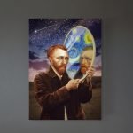 Van Gogh Mirror Kanvas Tablo - Görsel 2